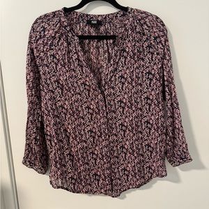 Paige popover blouse size XS 100% cotton
